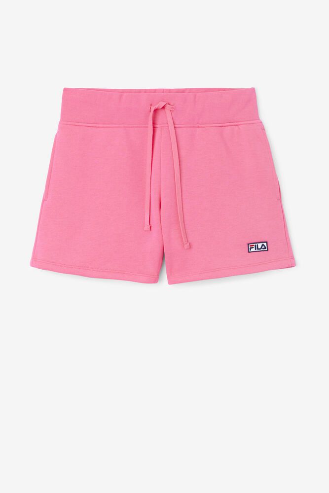 Fila Naisten Shortsit Diara Korkea Rise Pinkki - JGPK-91025